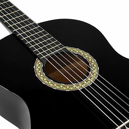 Winzz Pełnowymiarowa gitara klasyczna 4/4 dla dorosłych, nastolatków, - obrazek 5