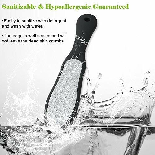 Profesjonalny pilnik do stóp BEZOX, dwustronna skrobak do pedicure, zm - obrazek 11