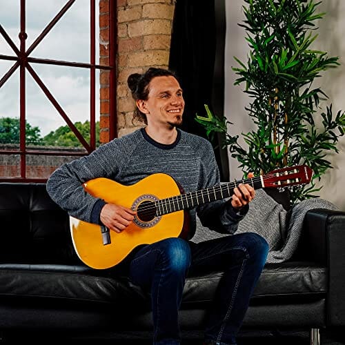 3rd Avenue Pełnowymiarowa (4/4) hiszpańska gitara klasyczna FX w zesta - obrazek 3