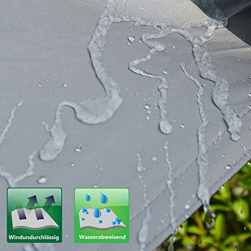 AMANKA UPF50+ UV ?agiel cieniuj?cy - 2x2 m poliester kwadratowy ochron - obrazek 7