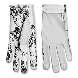 Surprizeshop Jeden rozmiar jasnobrązowa przez rękawicę leworęczną - czarna