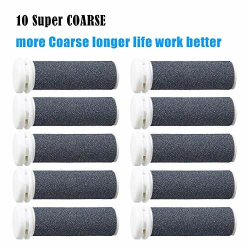 Mineralne wałki zastępcze, 10 sztuk zamienników głowicy kompatybilne z emjoi Micro Callous Remover dla niezwykle szorstkiej i wytrzymałej skóry.. - obrazek 5