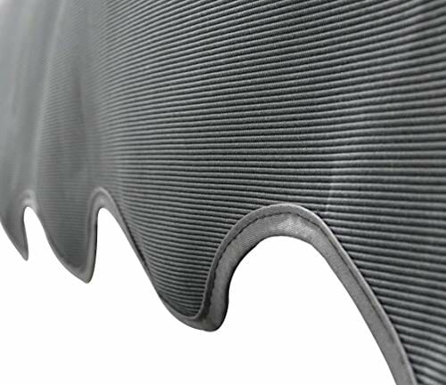 QUICK STAR Klemmmarkise 250x130cm Grau Balkonmarkise Sonnenschutz Terrassenüberdachung Höhenverstellbar von 200-290cm Markise Balkon ohne Bohren - obrazek 2