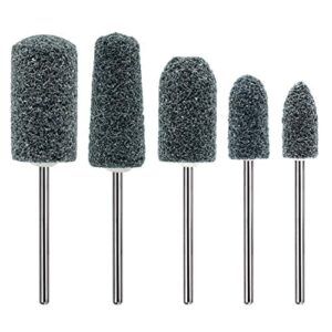 Frezy do zrogowaciałego naskórka, zestaw 5 sztuk, super grube szlifierki do zrogowaciałego naskórka, do pielęgnacji stóp