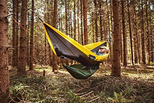 AMAZONAS Hammock Floor Ultra Light ochrona wyposażenia outdoorowego 150 x 100 cm 170 g w kolorze zielonym - obrazek 4