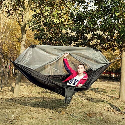 SONGMICS Gdc16Bg Hamak, Czarny i Szary - obrazek 8