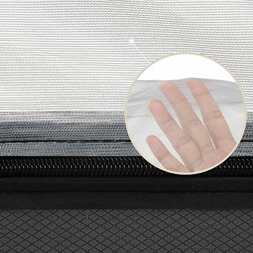 SONGMICS Gdc16Bg Hamak, Czarny i Szary - obrazek 2