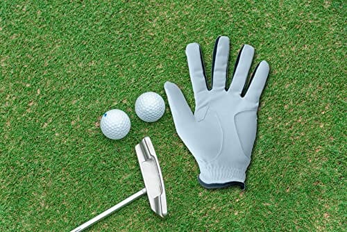 BOSSER Męskie Rękawice Golfowe ze Skóry i Elastanu dla Lewej Ręki, Erg - obrazek 4