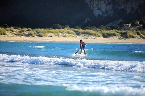 Aquamarina Uniseks Sup Board Wave BT-20WA Deska Nadmuchiwana, Czerwony/Pomarańczowy, 83 x 26 x 40 cm - obrazek 12