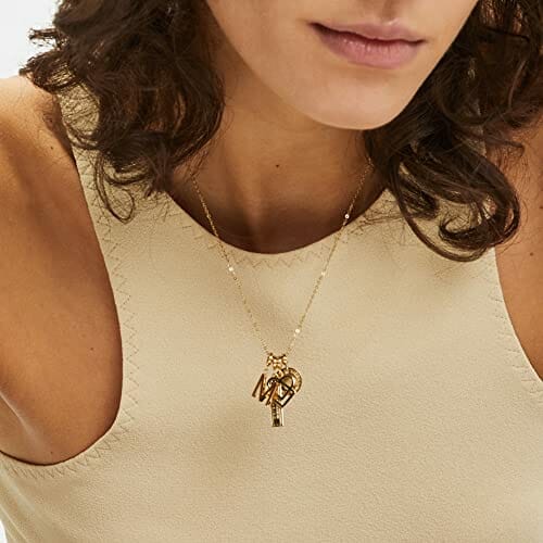 Liebeskind Charm LJ-1240-P-18 'D' IP Gold - obrazek 4