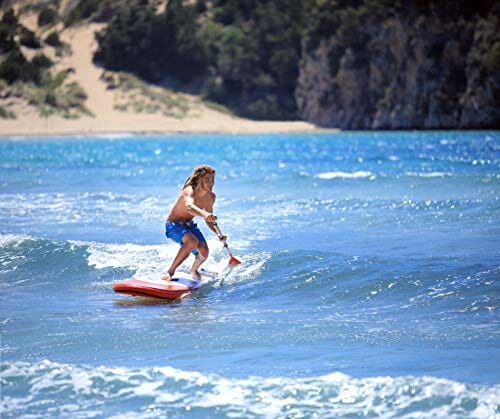 Aquamarina Uniseks Sup Board Wave BT-20WA Deska Nadmuchiwana, Czerwony/Pomarańczowy, 83 x 26 x 40 cm - obrazek 8
