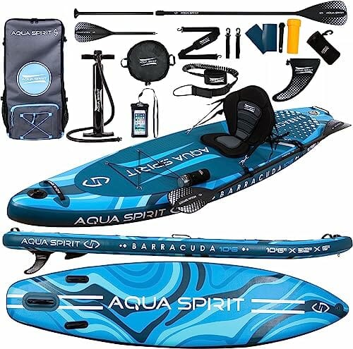 Aqua Spirit SUP nadmuchiwana deska SUP 2024 | 320 x 81 x 15 cm / 457 x