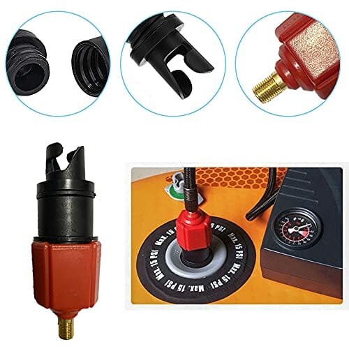 Adapter do pompy wiosłowej, adapter pompy powietrza do nadmuchiwanych - obrazek 5