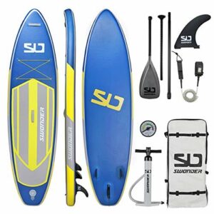 Swonder Nadmuchiwana deska do paddleboardingu na stojąco, uniseks, 320 cm, 81 cm, 15 cm