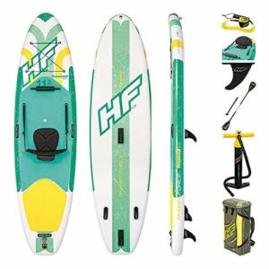 Bestway Hydro-Force SUP Freesoul Tech nadmuchiwana deska do wiosłowania z funkcją siedzenia, 340 x 89 x 15 cm