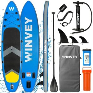 Nadmuchiwana deska do paddleboardingu – Premium deska SUP 320 x 76 x 15 cm i udźwig 150 kg – nadmuchiwana deska do paddleboardingu z kompletnym wyposażeniem