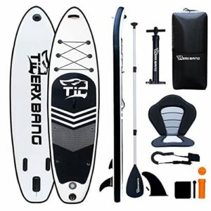 Tigerxbang Stand Up Paddle Board 10' 300 x 76 x 15 cm 10'6' 320 x 80 x 15 cm nadmuchiwana deska SUP deska z kompletnymi akcesoriami