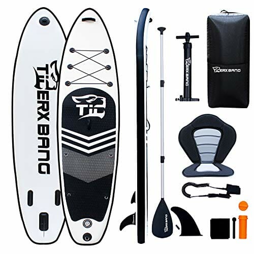 Tigerxbang Stand Up Paddle Board 10' 300 x 76 x 15 cm 10'6' 320 x 80 x 15 cm nadmuchiwana deska SUP deska z kompletnymi akcesoriami