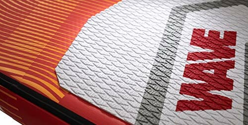 Aquamarina Uniseks Sup Board Wave BT-20WA Deska Nadmuchiwana, Czerwony/Pomarańczowy, 83 x 26 x 40 cm - obrazek 4