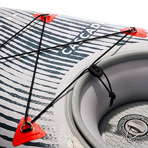 Aqua Marina, 2 w 1 nadmuchiwany kajak SUP w zestawie Cascade 2021 11'2" do pływania kajakiem, do pływania i paddlingu, 340 x 89 x 20 cm - obrazek 9