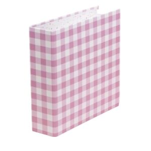 Craftelier Album kartonowy z nadrukiem Vichy (15 cm x 20 cm), system 2