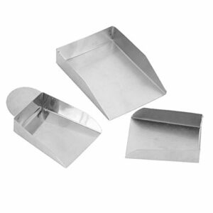 Szufelka do biżuterii - 3 sztuki, mini rozmiar, lekka, do diamentowych pereł i klejnotów