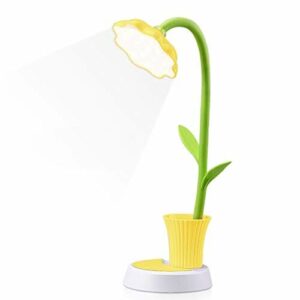 Lampa biurkowa dla dzieci USB, ochrona oczu, czujnik dotykowy