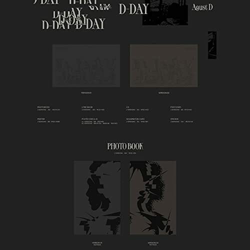 Agust D (BTS) album D-DAY (wersja 02) - nowa płyta z muzyką Agust D od BTS - obrazek 5