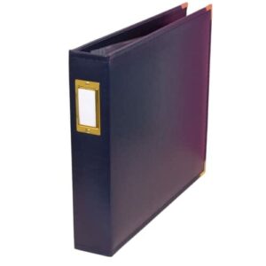 Craftelier - Album z pierścieniami z ekoskóry i 5 wkładkami 30,5 x 30,