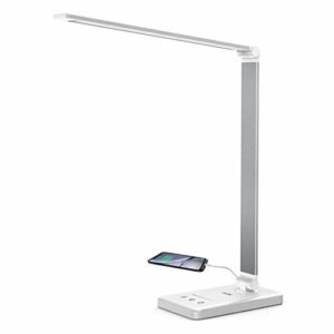 Lampka Biurkowa LED Lacmisc: 5 Kolorów, 10 Jasności, USB, 6W, Pamięć