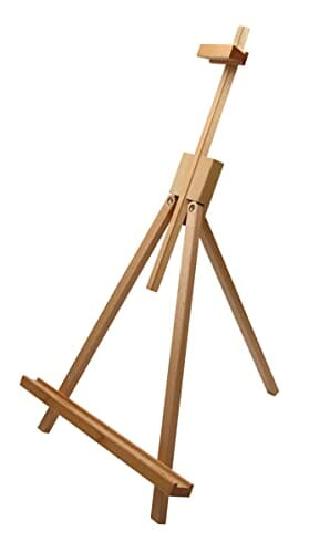 Paintersisters Display sztaluga Prato, sztaluga stołowa z drewna bukow