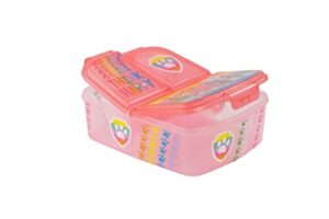 P:os 33429088 Psi Patrol - Pudełko śniadaniowe dla dzieci z 3 przegródkami - Idealne na lunch do przedszkola, szkoły i na czas wolny