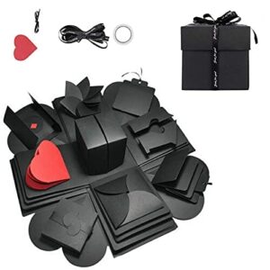 DIY pudełko wybuchowe - idealne na prezent, album fotograficzny, scrapbooking, niespodzianka