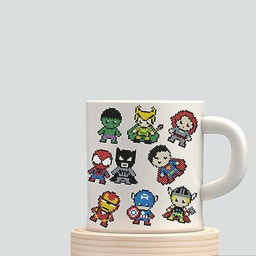 9 szt. superbohater diamentowy obraz XINBOHUI - dzieci malarstwo diamentowe 12 szt. bohater DIY postacie z kreskówek Encanto diamentowe malowanie naklejki wzory diamentowe zestawy do malowania dla - Kup teraz i stwórz własne dzieło sztuki diamentowej! - obrazek 4