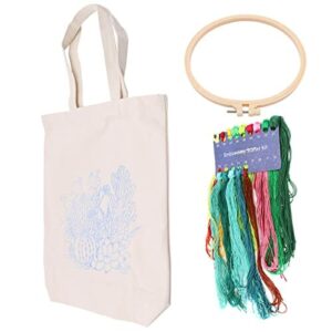 Namvo Canvas Tote Bag zestaw do haftowania - torba, wzór, instrukcja