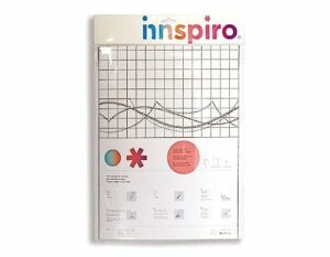 INNSPIRO Arkusze PVC do kolorowego piasku kleju 2 twarze 30x40cm. 0,3 mm. grubość 5u. - Kreatywne arkusze PVC do piasku kleju | INNSPIRO