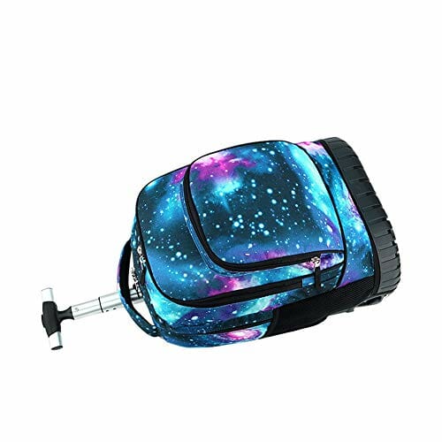 Torby Szkolne na Kółkach dla Chłopców Dziewcząt, Plecaki Dziecięce Ple - obrazek 6