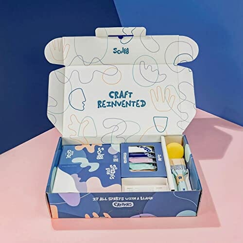 Zestaw do malowania na płótnie abstrakcyjnym (pastelowy) - Twórz wyjątkowe dzieła sztuki! - obrazek 2