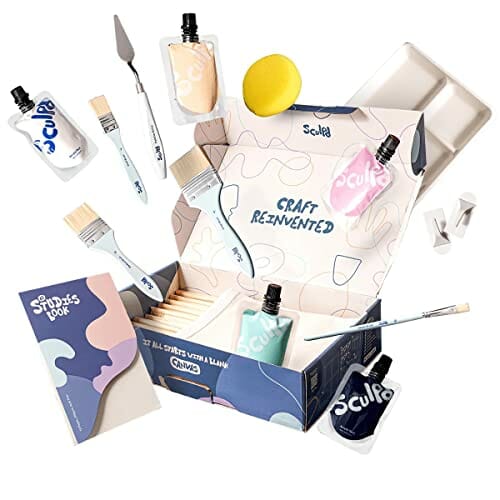 Zestaw do malowania na płótnie abstrakcyjnym (pastelowy) - Twórz wyjątkowe dzieła sztuki!