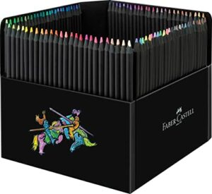 Faber-Castell 116411 - Kredki ołówkowe Black Edition, kartonowe pudełk