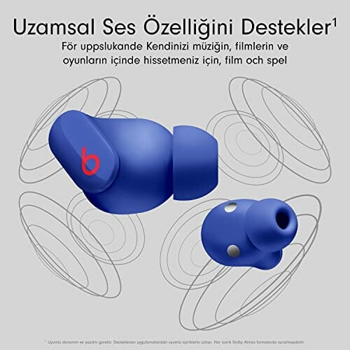 Bezprzewodowe Słuchawki Douszne Beats Studio Buds - Granat Oceanu - obrazek 7