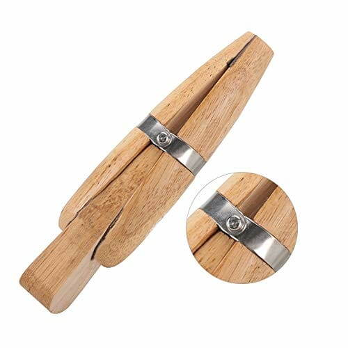 Uchwyt zaciskowy do drewna - łatwy do odklejania, metalowy, narzędzie do produkcji biżuterii - obrazek 2