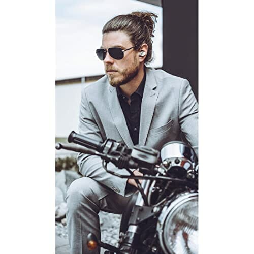 Hama Bezprzewodowe słuchawki dokanałowe "Spirit Pure" (Bluetooth, ster - obrazek 14