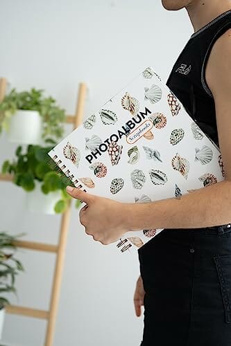 Album fotograficzny do scrapbookingu podwodnego – z 40 stronami | Virgin Album fotograficzny 10×15 cm z twardą okładką - obrazek 2