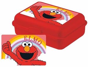 United Labels Pudełko śniadaniowe z Ulicy Sezamkowej - Elmo - pudełko