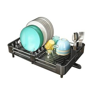 SAYZH Ociekacz do naczyń, stojak kuchenny, rozszerzalny - Organizacja i styl w kuchni!