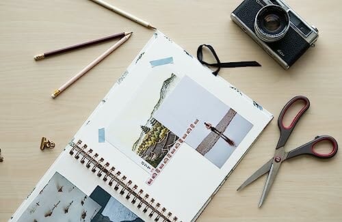 Album fotograficzny do scrapbookingu podwodnego – z 40 stronami | Virgin Album fotograficzny 10×15 cm z twardą okładką - obrazek 3