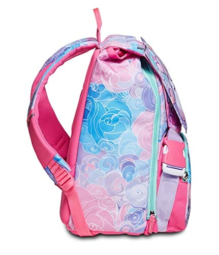 SJ GANG Rozszerzony plecak szkolny dla dziewczynki - Różowy, Wielu Zniknął, Maxi Capienza 28 lt, Flip System - Nowoczesny styl - obrazek 5