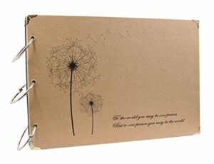 ThxMadam Album fotograficzny do samodzielnego ozdobienia, album do scr