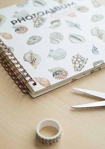 Album fotograficzny do scrapbookingu podwodnego – z 40 stronami | Virgin Album fotograficzny 10×15 cm z twardą okładką - obrazek 4